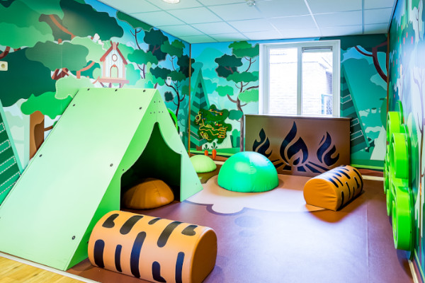 Themahoek in de kinderopvang met als thema camping kinderhoek in de kinderopvang met als thema camping